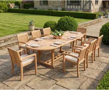Monaco 8 Seater Extending Set