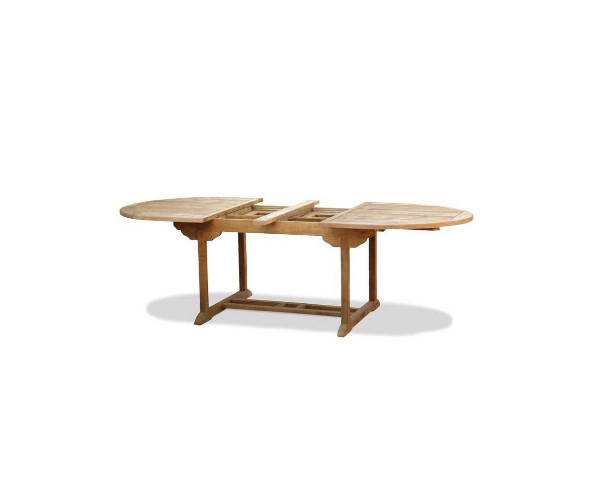 Extended Brompton 1.8 - 2.4m Dining Table - mid extension