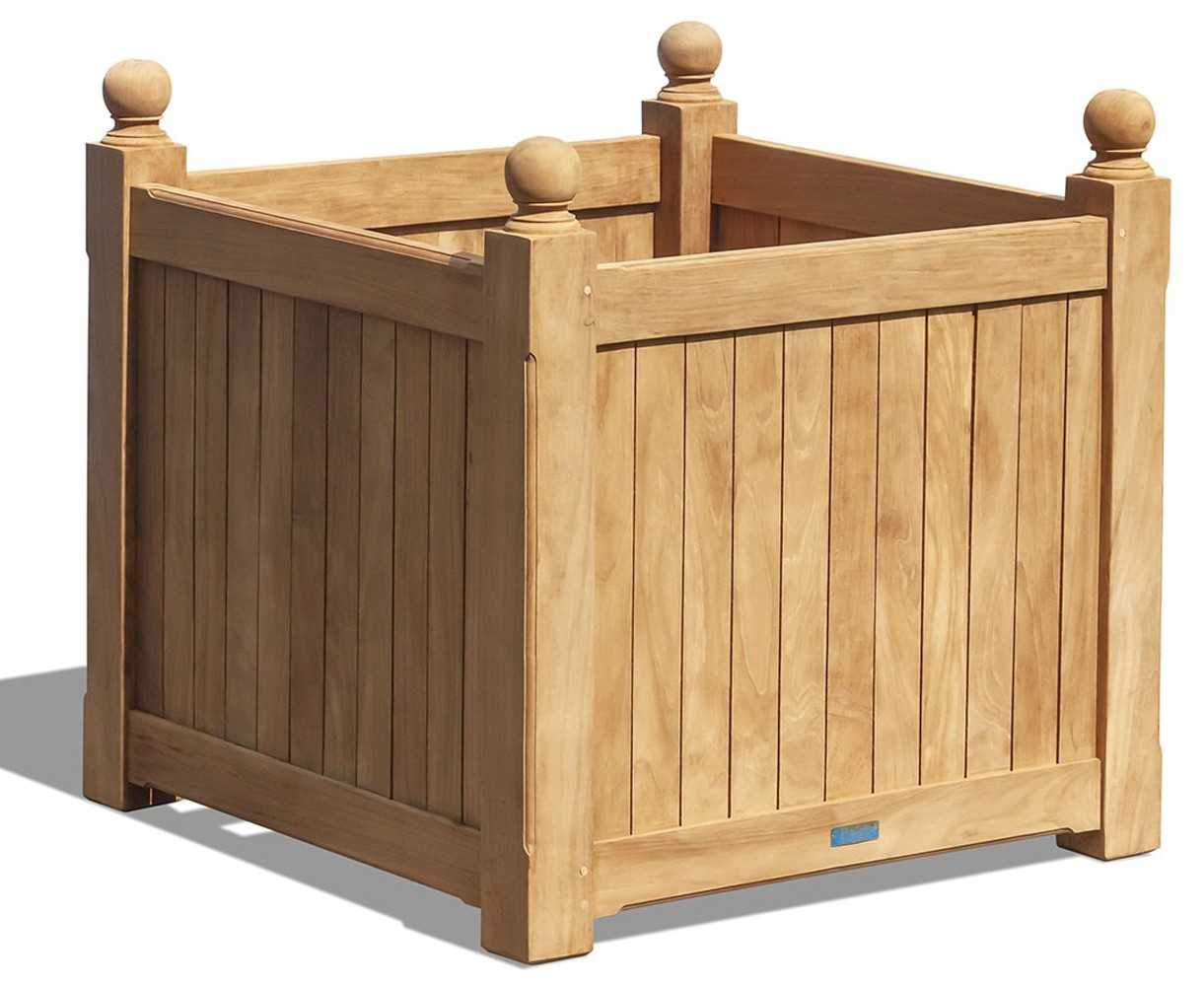 Teak Extra Large Versailles Planters - 80cm