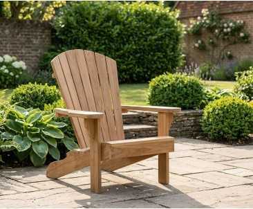 Teak Bear Chair With Armrests