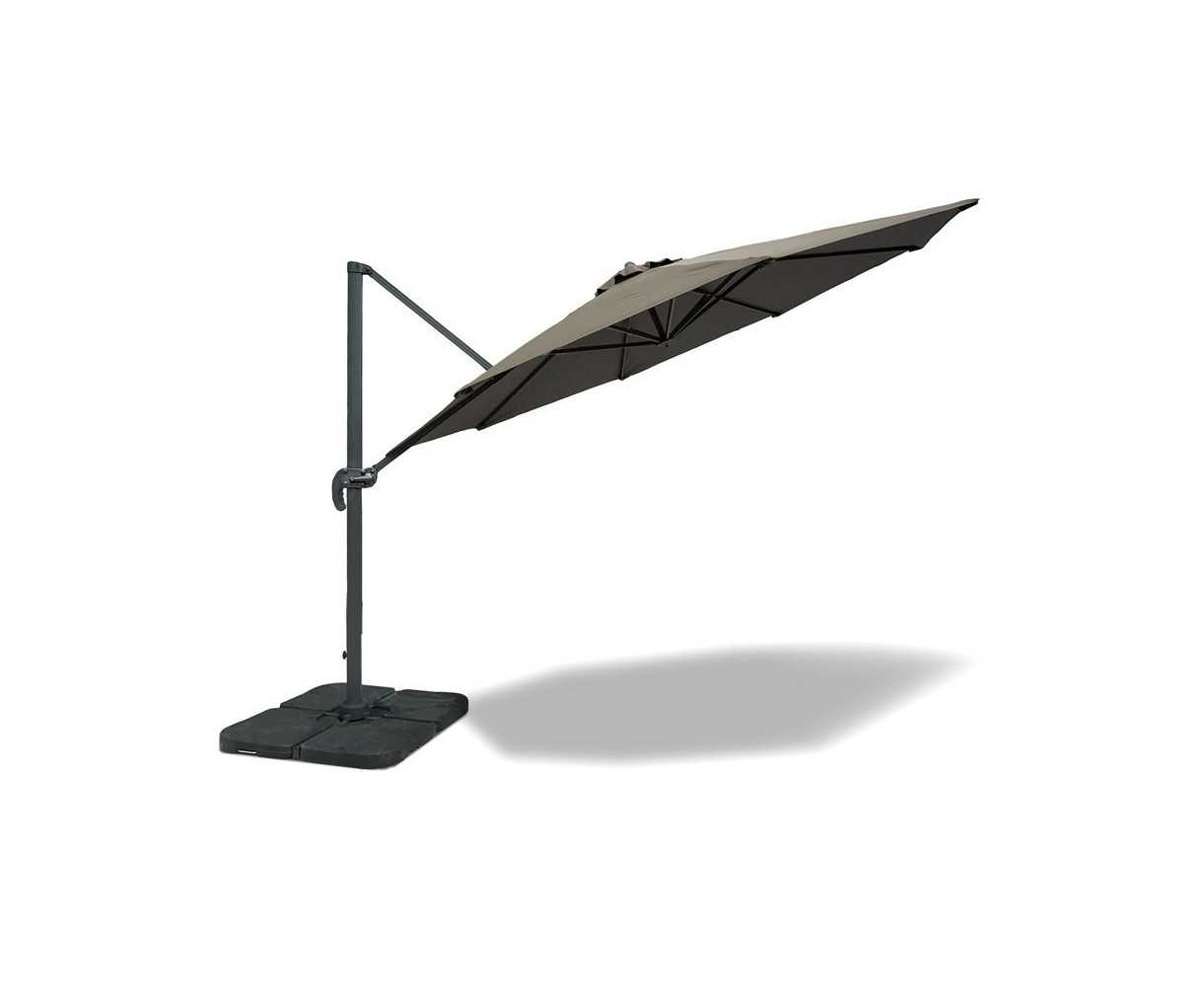 3m Cantilever Parasol with cover, 2-way tilting – Umbra®