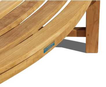 Saturn Teak Backless Round Tree Bench | Circular Tree Bench