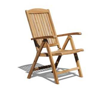 Cheltenham Teak Garden Reclining Chair