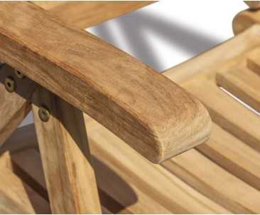 Cheltenham Teak Garden Reclining Chair