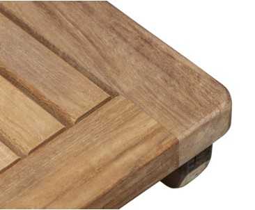 Rimini Teak Square Folding Garden Table