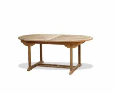 Brompton Garden Extending Table and 8 Folding Chairs Set