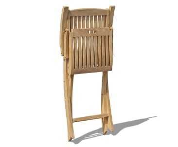 Brompton Garden Extending Table and 8 Folding Chairs Set