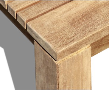 Chichester Teak Backless Bench 2m | School Gym Bench