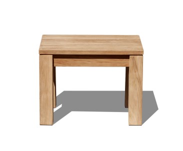 Chichester Rustic Wooden Stool, Teak Shower Seat