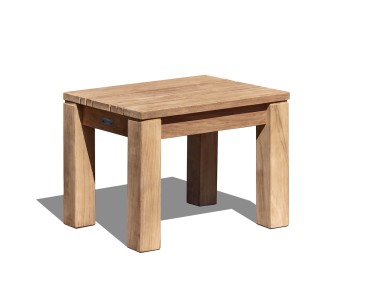 Chichester Rustic Wooden Stool, Teak Shower Seat