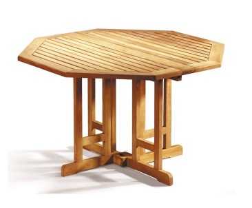 Berrington Garden Octagonal Gateleg Table and Bali Chairs Set