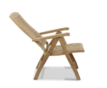 Bali Teak Outdoor Recliner Chair