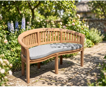 Wimbledon Teak Banana Bench