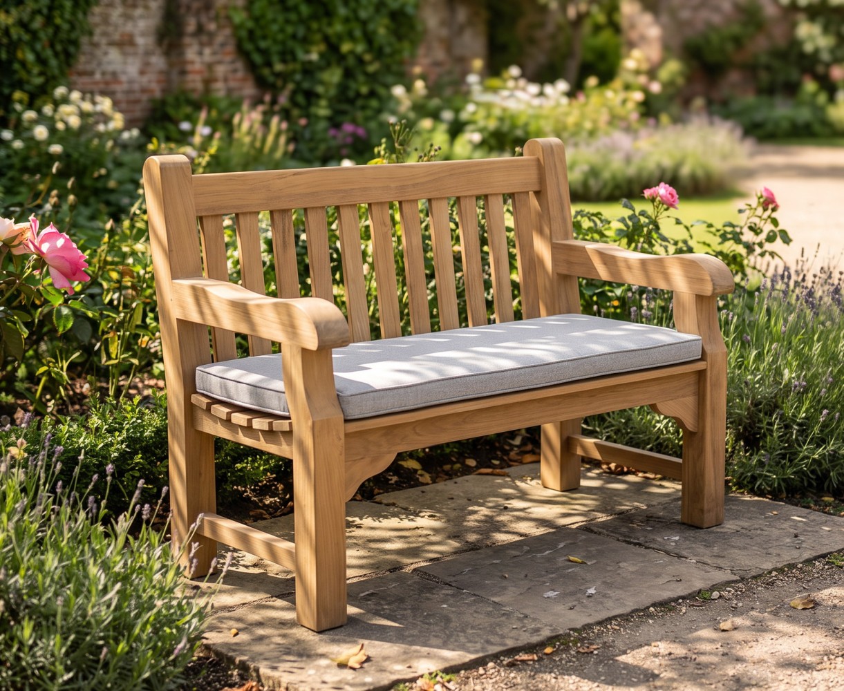 Balmoral 4ft Teak Park Bench