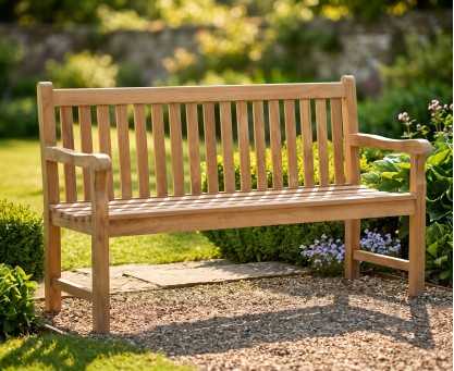 Windsor Teak 5ft Garden Bench