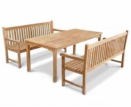 Sandringham Benches and Table Set.