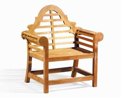 Hilgrove Square Coffee Table and 4 Lutyens-Style Armchairs