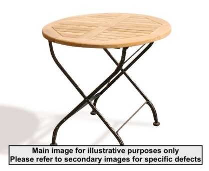 Bistro 80cm Folding Table - Used: Good
