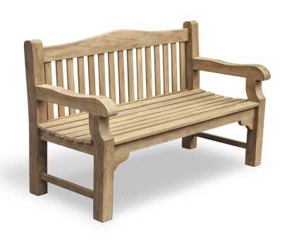 Buckingham 3 Seater Garden Bench - 1.5m