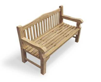 Buckingham 3 Seater Garden Bench - 1.5m