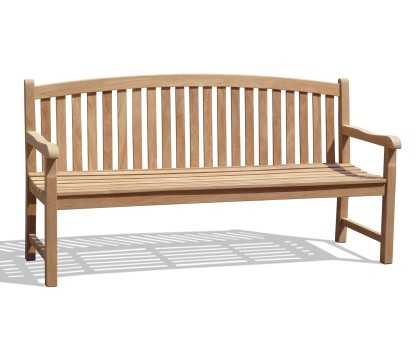 Clivedon Teak 4 Seater Garden Bench