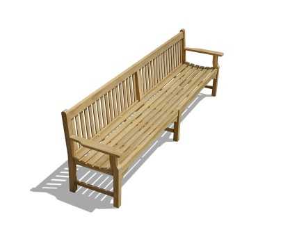 Taverners 6 Seater Teak Garden Bench