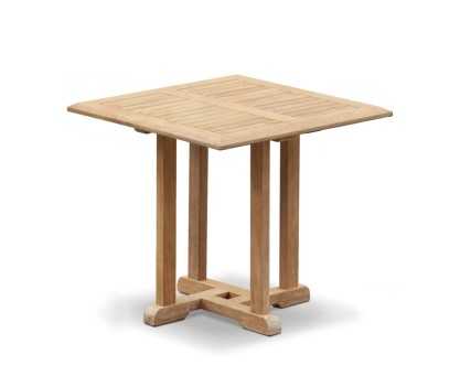 Canfield Teak Square Garden Table - 80cm