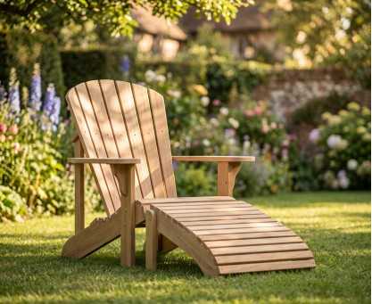 New England Teak Adirondack Chair