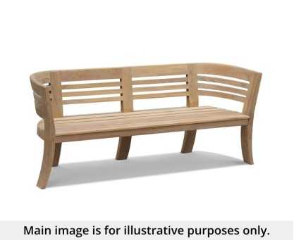 Kensington 4 Seater Teak Bench - Used: Good