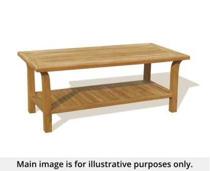 Rectangular Teak Coffee Table - Used: Good