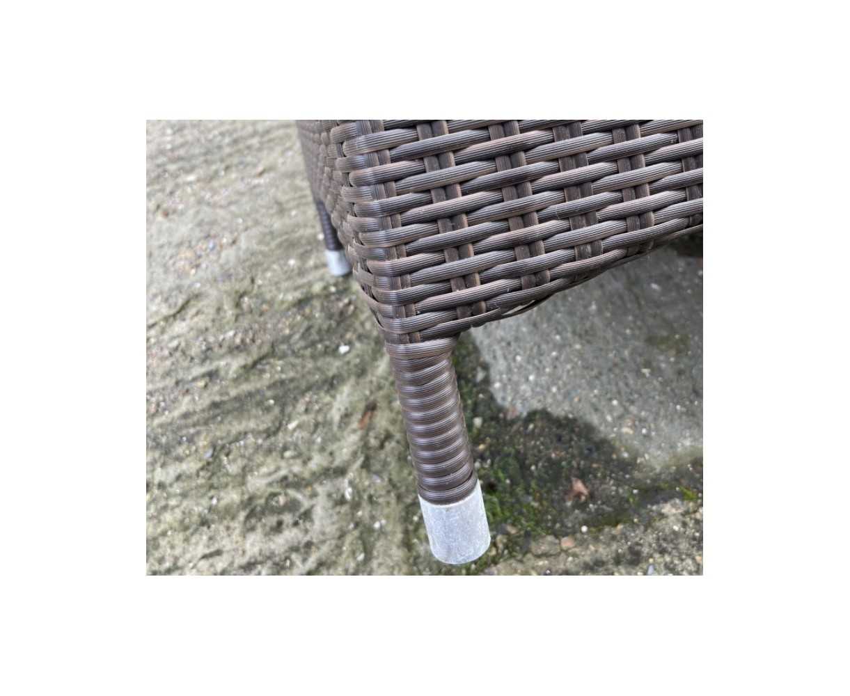 Riviera Rattan 1.6 x 0.8m Rectangular Dining Table - Used: Good