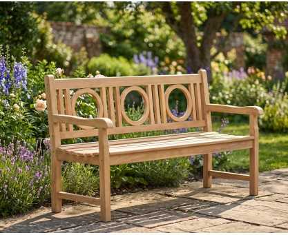 Albemarle Decorative Outdoor Bench - 1.5m