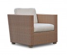 Riviera Wicker Rattan Sofa Chair