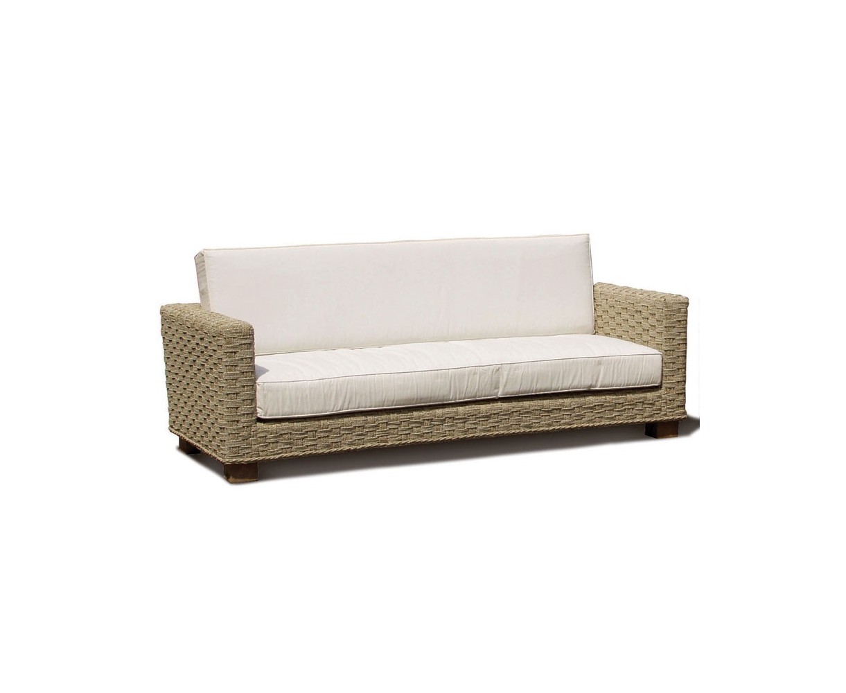 Seagrass Water Hyacinth 3 Seat Sofa