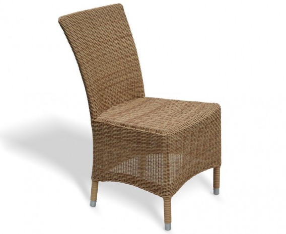 Riviera Wicker Rattan Dining Chair - Loom