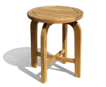 Capri Teak Round Occasional Garden Table - Capri Tables