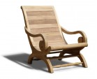 Capri Planters Lazy Chair, Reclaimed Teak