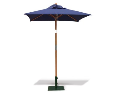 Square Garden 1.5m Parasol - FSC Eucalyptus Hardwood Parasol