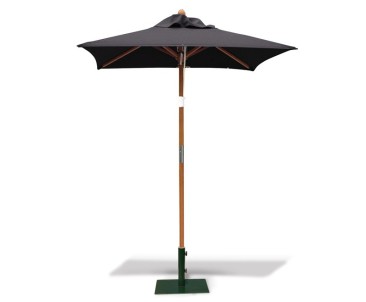 Square Garden 1.5m Parasol - FSC Eucalyptus Hardwood Parasol