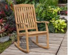 Garden Rocking Chair - Teak Outdoor Patio Rocker
