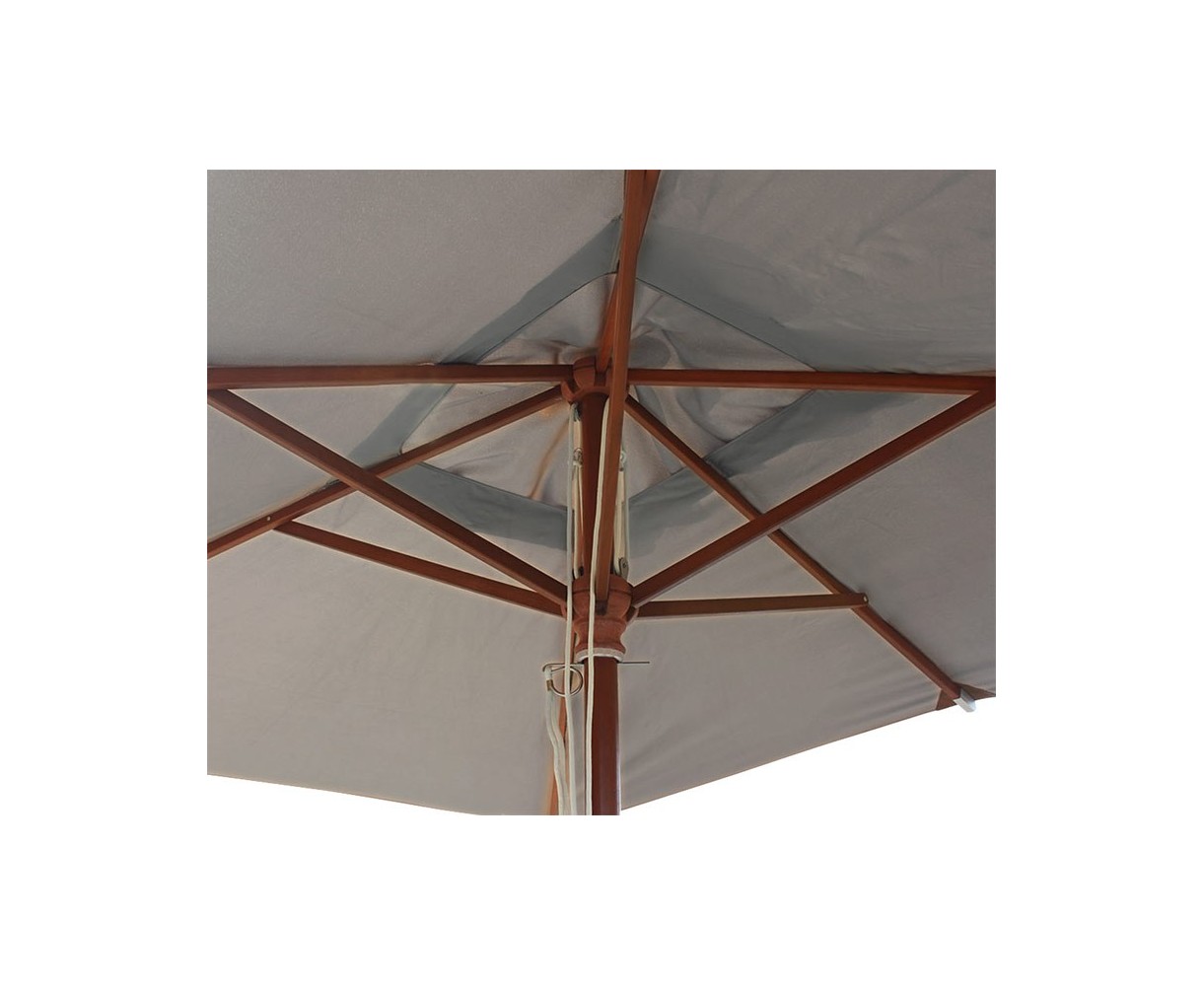 Rectangular Garden Parasol 3x2m