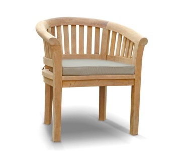 Contemporary Teak Banana Chair