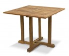 Canfield Teak Square Outdoor Table - 0.9m 
