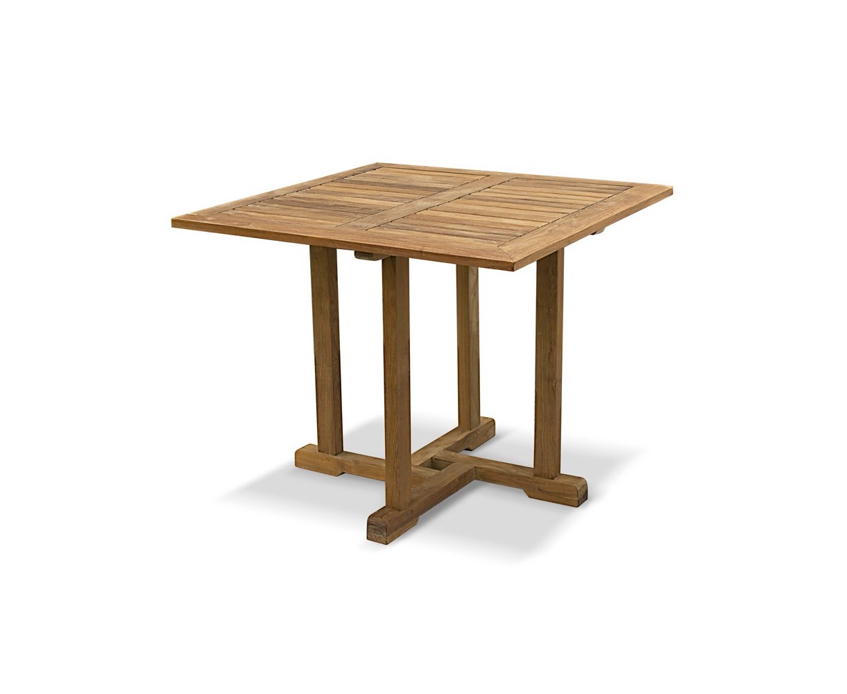 Canfield Teak Square Outdoor Table - 0.9m 