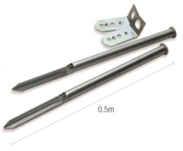 Ground Anchor, Bench Anchor, Soft or Firm Ground