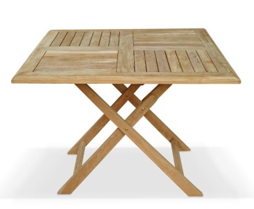 Suffolk Teak Square Folding Table