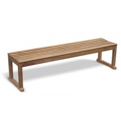 Westminster Teak Backless 6ft Garden Bench 