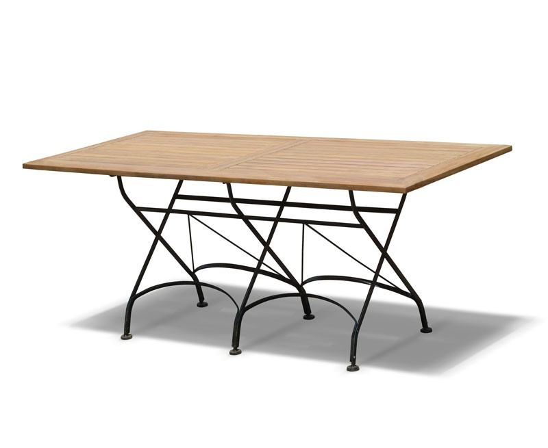 Rectangular Folding Bistro Table