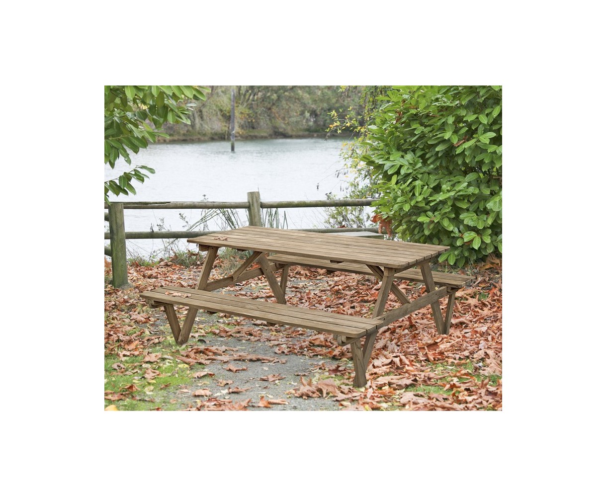 Teak 6ft Garden Pub Bench