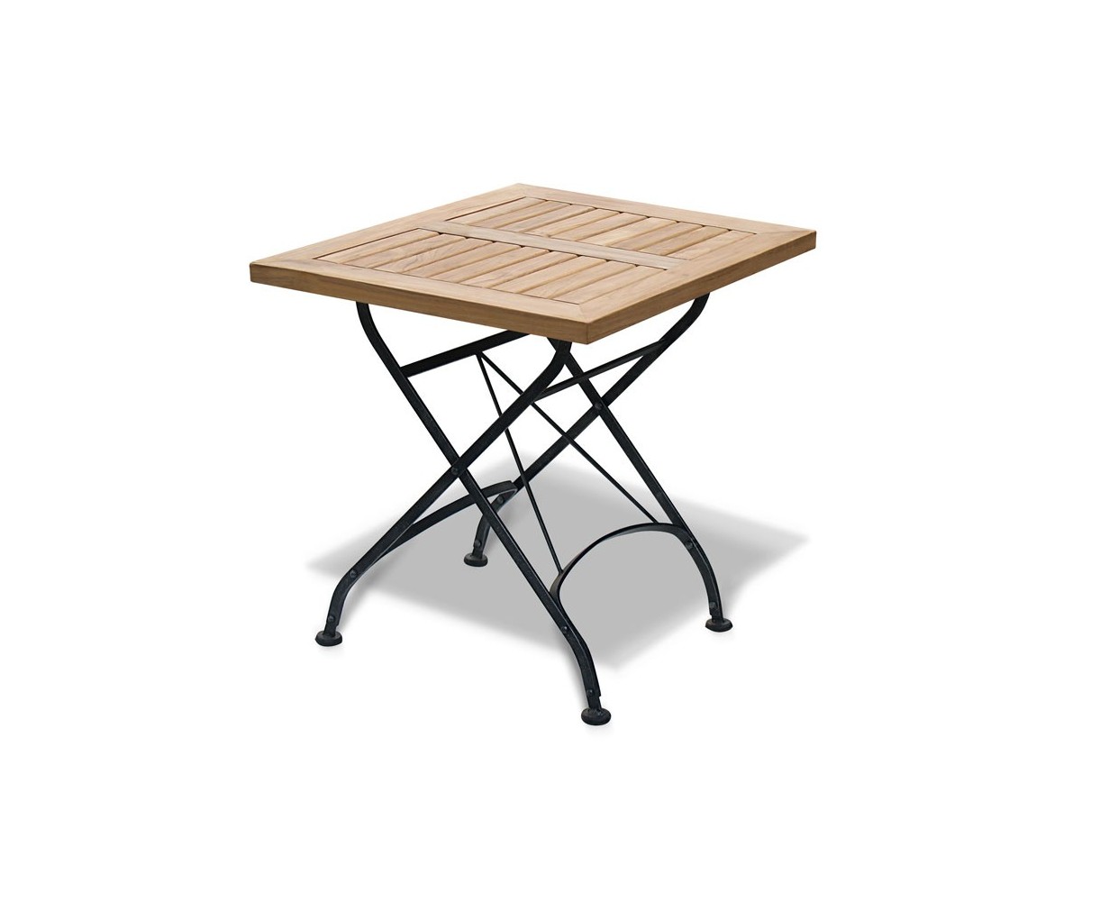 Square Folding Bistro Table - 60cm